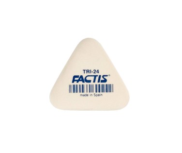 Factis Tri 24 Γόμα Λευκή Τριγωνική