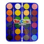 ToyColor Νερομπογιες Με 2 Πινέλα 24 Χρώματα - 703