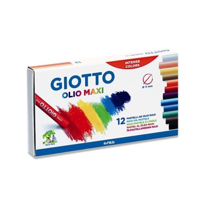Giotto Λαδοπαστέλ 12 Χρώματα