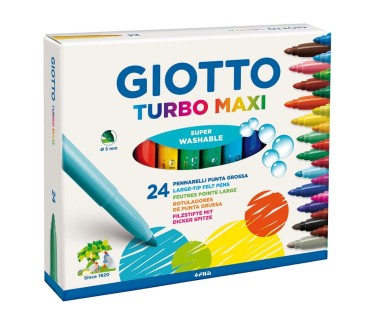 Giotto turbo max Μαρκαδόροι  24τεμ. (455000)