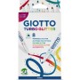 Giotto Turbo Glitter Μαρκαδόροι  8τεμ. (425800)