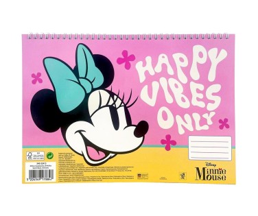 Gim Μπλοκ Ζωγραφικής A4 Minnie 30 Φύλλα 340-32413