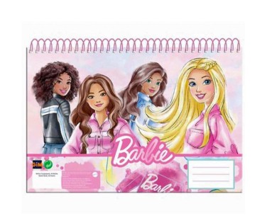 Gim Μπλοκ Ζωγραφικής Α4 Barbie Paints 30 Φύλλα 349-89413