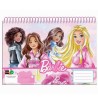 Gim Μπλοκ Ζωγραφικής Α4 Barbie Paints 30 Φύλλα 349-89413