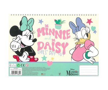 Disney Μπλοκ Ζωγραφικης A4 23x33cm Minnie 40 Φυλλα 340-32416