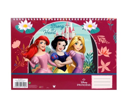 Disney Μπλοκ Ζωγραφικης A4 23x33cm Princess 30 Φυλλα 331-56413