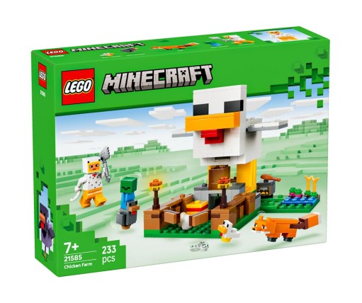 Lego Minecraft Chicken Farm 21585