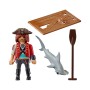 Playmobil Special Plus Pirate with Raft and Hammerhead Shark 70598