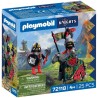 Playmobil Knights Αρχηγός Ιπποτών Δράκων Και Πολεμιστής 72118