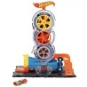 Hot Wheels Πίστα City Με Περιστρεφόμενες Ρόδες HDP02
