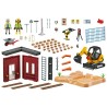 Playmobil Μικρός Εκσκαφέας Mε Ερπύστριες Και Δομικά Στοιχεία 704