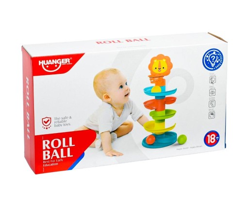Martin Toys Bebe Λιονταράκι - Κυλιόμενη Μπάλα