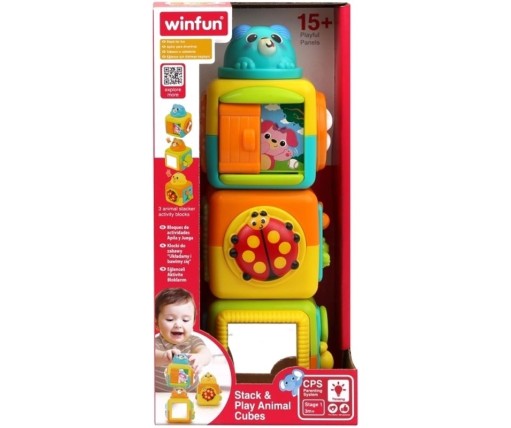 Winfun Κύβος Δραστηριοτήτων Play Animal Με Φως Και Ήχους