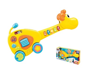MG Toys Μουσικό Όργανο Giraffe Guitar 2 in 1 Με Μουσική