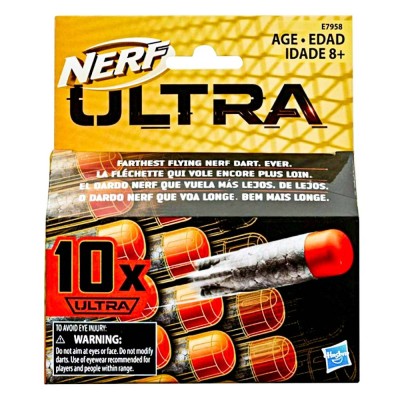 Nerf Σφαίρες 10 Dart Refill Ultra για 8+ Ετών