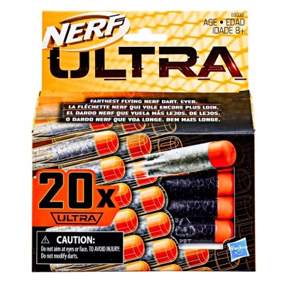 Nerf Σφαίρες 20 Dart Refill Ultra για 8+ Ετών