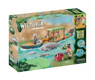 Playmobil Wiltopia Εκδρομή με Ποταμόπλοιο στον Αμαζόνιο 71010