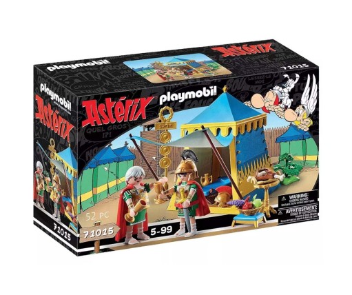 Playmobil Asterix Σκηνή του Ρωμαίου Εκατόνταρχου 71015