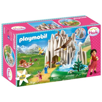 Playmobil Heidi Η Χάιντι Ο Πέτερ Και Η Κλάρα Στην Κρυστάλλινη Λίμνη 70254