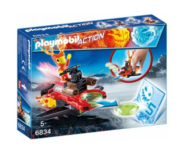 Playmobil Action Sparky Με Δίσκο Εκτόξευσης 6834