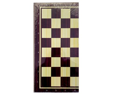Argy Toys Σκακιέρα Ξύλινη Σπαστή Φορμάικα 38x38cm 00136